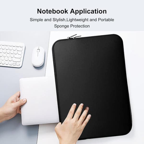 Laptop Sleeve - Datorfodral - Svart - 15,6 tum