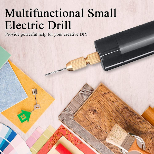 0,7-1,2 mm - Elektrisk handborrmaskin för harts, elektrisk minidrill för smyckestillverkning, elektrisk stift