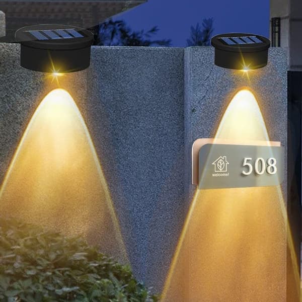4/8/12/16/20-pak solcellelamper udendørs – Vandtætte LED-lamper til trappe & poolkant