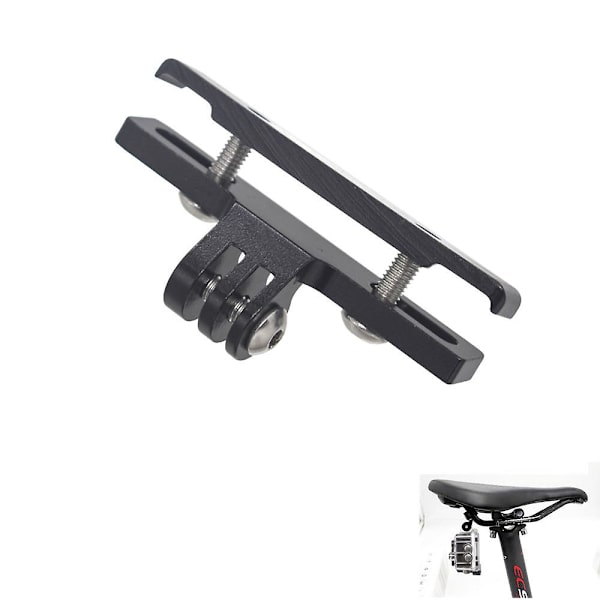 Cnc sadelmonteringholder bjergvejcykel sportskamera stabilisator sadelmontering til Hero 5 Hero4/3+