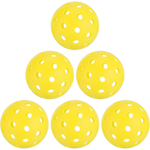 Pickleballbollar för utomhusbruk 40 hål Pickleball USA Pickleball Approved (USAPA) Pickleballbollar för inomhus- och utomhussporter