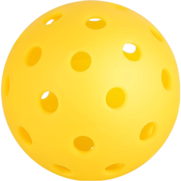 Pickleballbollar, Pickleballbollar för utomhusbruk, 40 hål Pickleballbollar för utomhusbruk USAPA-godkända Pickleballbollar 6/8-pack