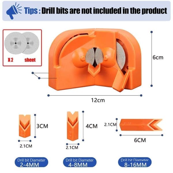 Borrslip / Borrslipemaskin 2-16 mm – Universal borrslip for elektrisk drill
