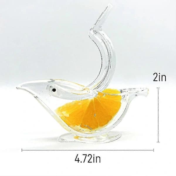 HA~Manuell Citronpress, Citronpress för att pressa citron, Akryl Manuell Citronpress (5 st)