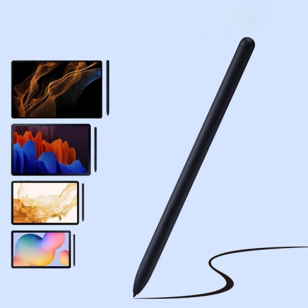 Stylus Pen x 1 - Plastmaterial - Svart - Kompatibel med Samsung TAB S7/S6 Lite/S7+/S8/S