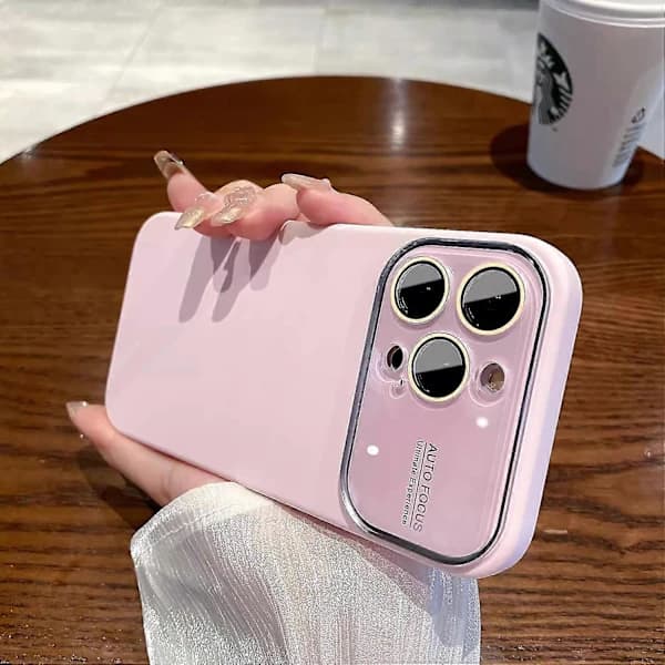 HA~Passer for ensfarget silikon iPhone15 mobiltelefondeksel