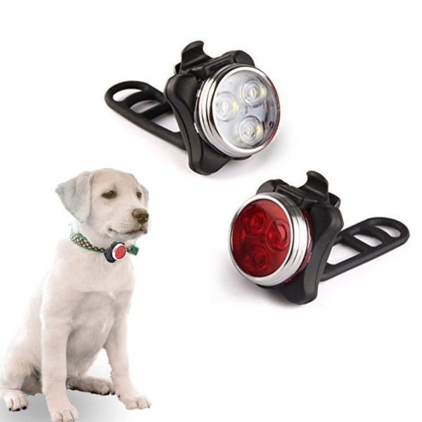 LED-ljushundsring hängande hundbälte