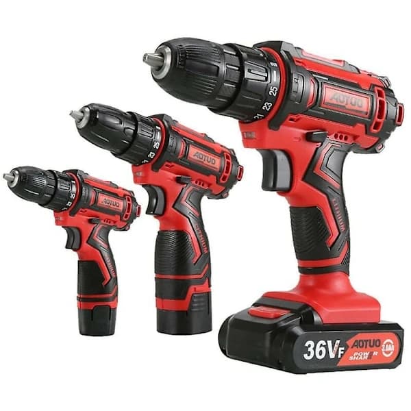 HA-Mini Trådløs Elektrisk Drill Bærbar Oppladbar Litium Elektrisk Drill (12V Elektrisk Drill)
