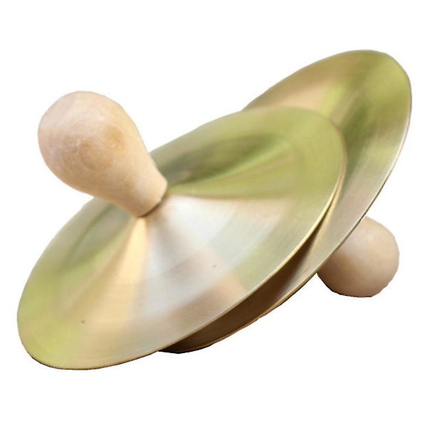 9cm håndpercussion kobbercymbaler børn musikinstrument undervisningslegetøj messing