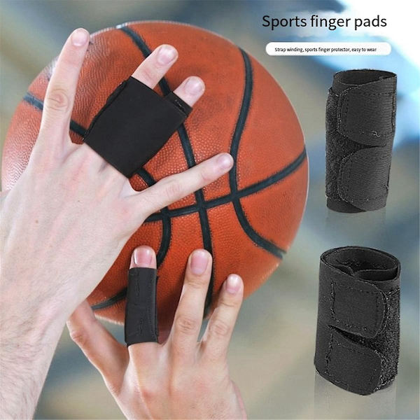 5 stk. fingerskinner, fingerbeskyttere, elastiske justerbare støttebind, sportsbind, enkelt F