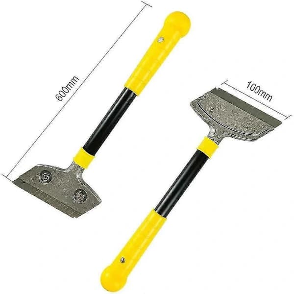 HA~Kaavin 10 metalliterällä, tukeva kaavin, yleiskaavin, 60 cm (ruuveilla)