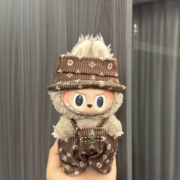 [HH] Labubu Tillbehör och Klädset Anpassad Plysch Labubu Dockor Outfit för Labubu 34