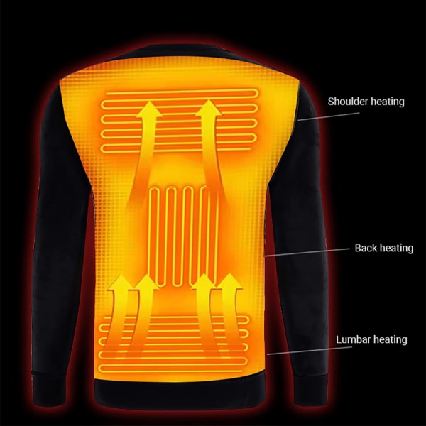 Uppvärmda stretchiga thermal underkläder