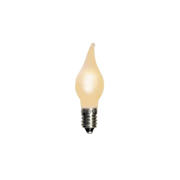 Jul-Advent-Lysestake-Lamper. LED E10 3V 0.06W FROST