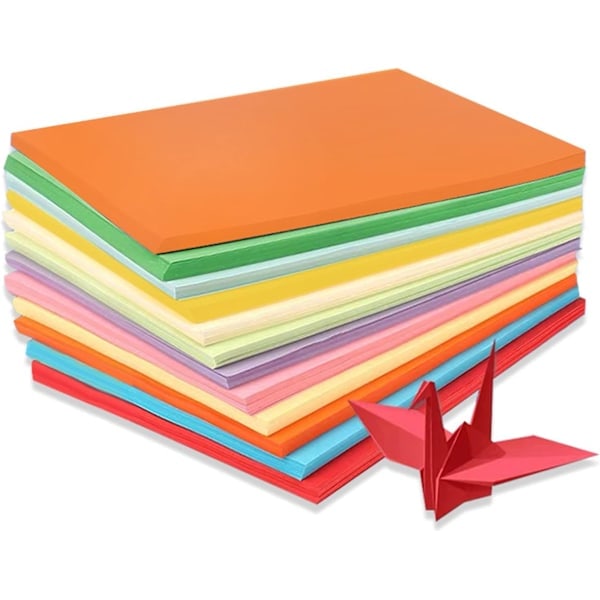 /HH/100 ark farget A4-papir, blandet A3-kopipapir