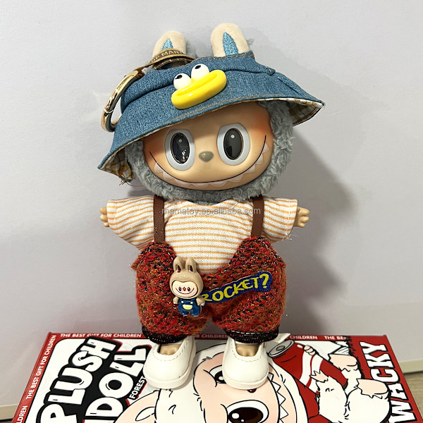 [HH]Labubu Kläder Variation av Stilar Byxor Kjol Hatt Rem Byxor Tillverkare Hög Kvalitet Dolls not included Labu - 22