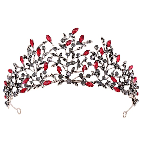 Tiara til kvinder, Queen Gothic Crown, bryllupstiara, brude hårtilbehør til kvinder, pandebånd, WZ-1626R