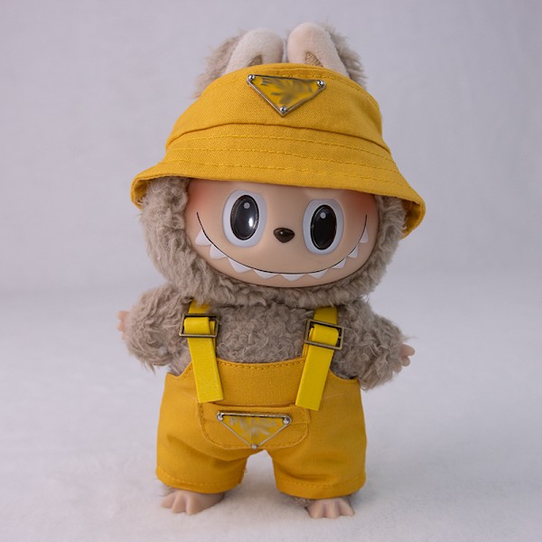 [HH] Labubu Dockkläder Labubu Designerkläder Overall Klädset Labubu Kläder och Tillbehör Suitable for 15/17 cm 3
