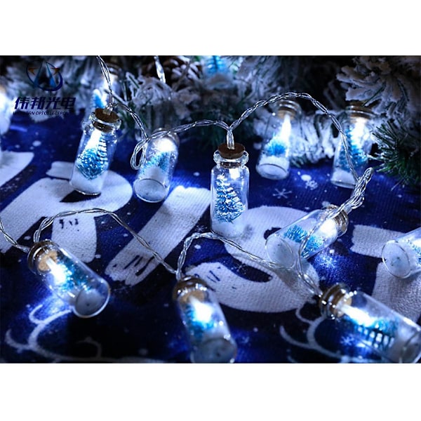 Jouluvalot 20 Led Toivomuspullon Jouluvalosarja Christ