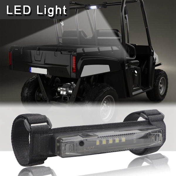 2x Utv Atv Interiörljus, Universal Roll Bar Mount Led-ljus Taklampa För Polaris Rzr Can-am