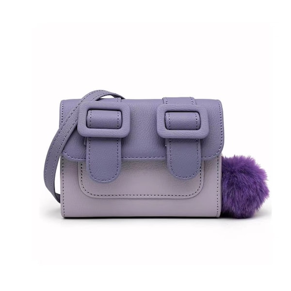Axelväska Handväska 2 i 1 Crossbody Bag Handväska Liten Axelväskor för Kvinnor Dam Handväska Kvinnlig（2 st）