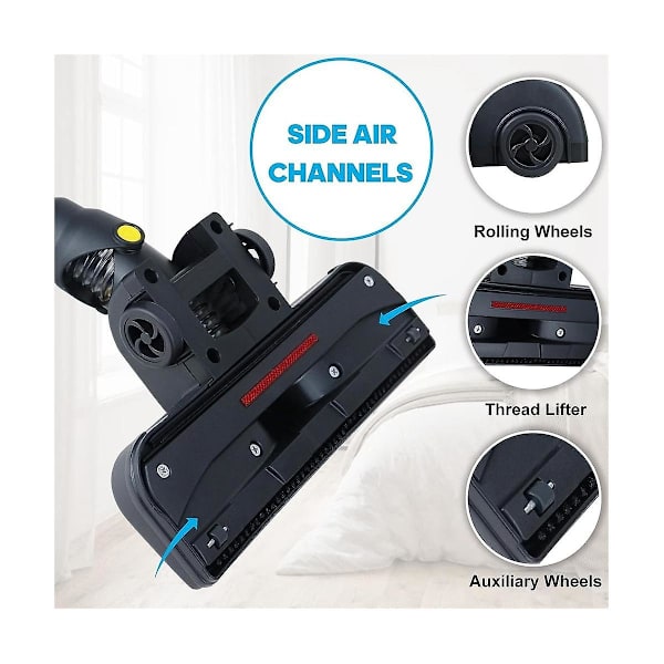 Joustava imurin suutin universaali 32 mm/35 mm imurin adapterilla, Comfort Vacuum Cl