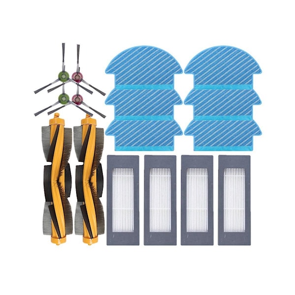 Til Deebot Dn33 Dn36 Dn55 Dn520 Støvsuger Reservedele Rulle/Sidebørste Hepa Filter Vaskbar M
