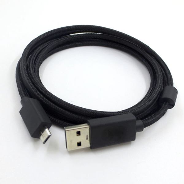 2x 2m USB-hodetelefonkabel lydkabel for G633 G633s headset
