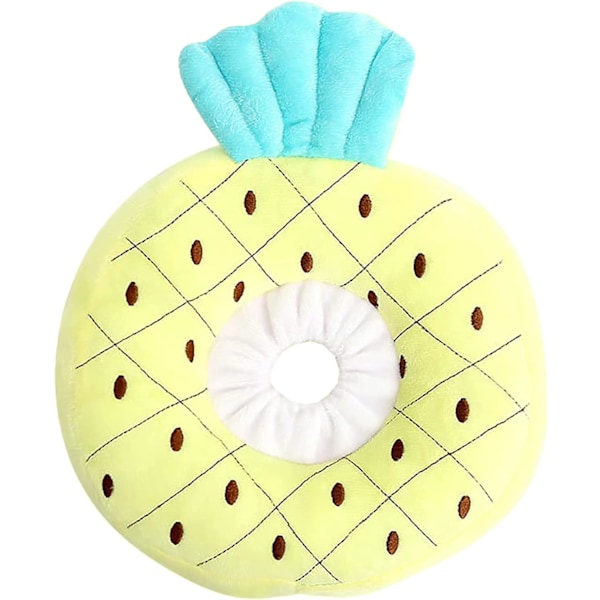 Justerbart Kattungekrage - Bedårande Återhämtningskrage för Katt, Elizabethanska Kragar för Kattunge Valp Efter Operation/HA/ Pineapple Large (fits 3-6.5kg)