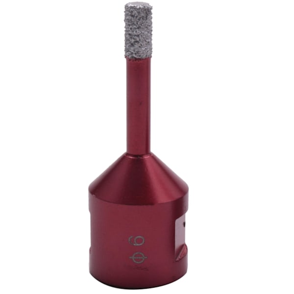 2 stk. Dia 6mm M14 Vakuumloddet Diamantboringskerne Bits Tør Boring Bit Hul Sav Bor Bits Marbl