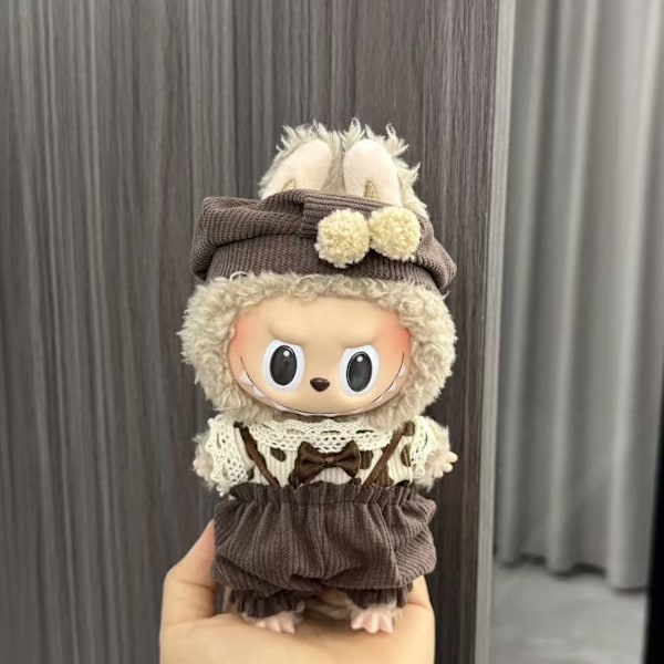 [HH] 17cm Labubu Kläder och Accessoarer Endast Designer, Dockor Ingår Ej, Labubus Original Klädset för La Bubu Docka for 17cm doll CN26