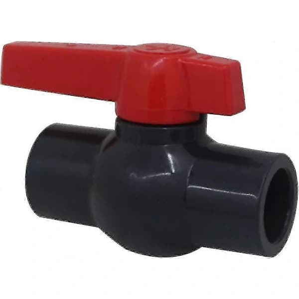 PVC-ventil för 90 mm kulventil, kulventil för swimmingpool []