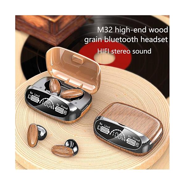 M35 puukuvioiset langattomat Bluetooth-kuulokkeet Tws korvan sisäiset kosketuskuulokkeet Bluetooth 5.2 urheilukuulokkeet