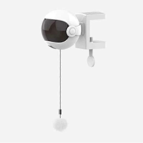 Rosa Interaktiv Kattlegetøj - Smart USB Genopladelig Kattebold - Kattlegetøj - Selvroterende Legetøj