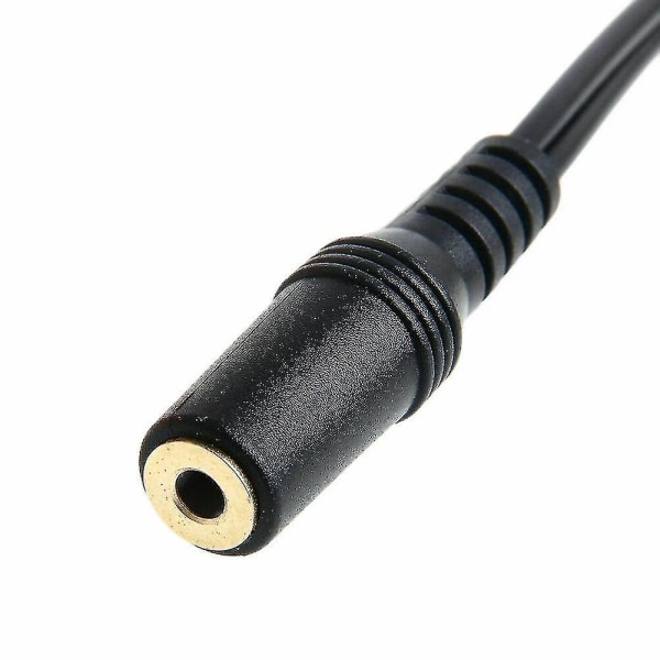 1 fot 3,5 mm lydkabel til 2 RCA - 1/8\" stereo hunn til 2 RCA hann Y-splitter AUX