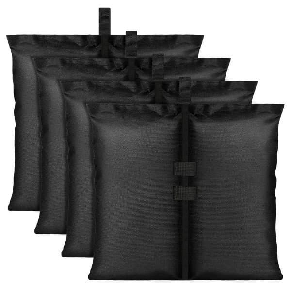 HA~4-pack tältvikter sandsäckar, viktade fotpåsar ben