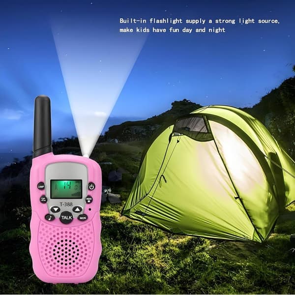Walkie-Talkie til Børn - mini tovejsradio - 2-pak