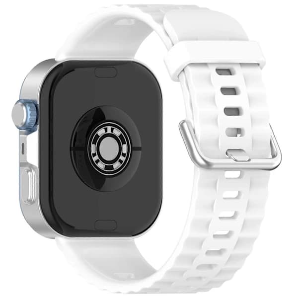 Quick Release Silicone Strap for Huawei Watch Fit 4 Pro I6 (FCC) White