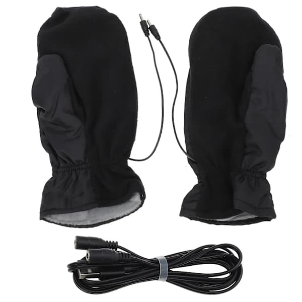 Opvarmede Handsker Elektrisk Håndvarmer Opvarmede Motorcykelhandsker Julegave Vinterhandsker Usb Opvarmede Handsker