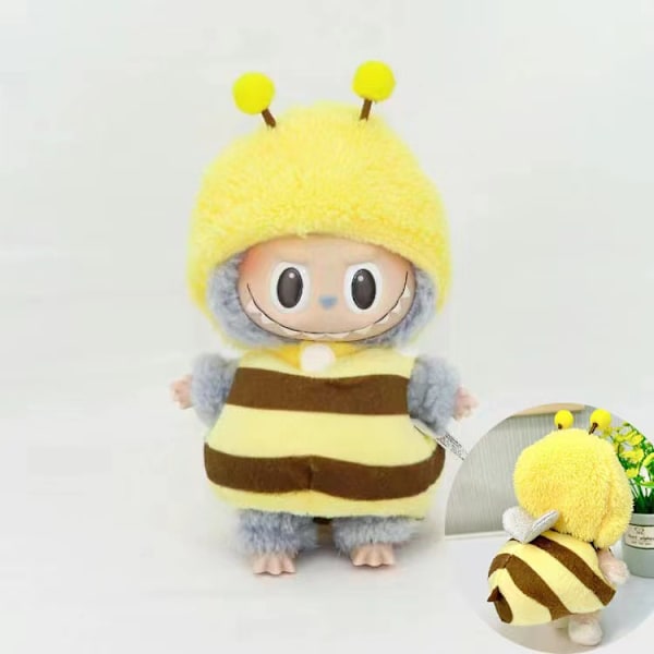 [HH] Labubu Kläder Märkesdesign Kläder Labubu Kläder Väska Skor Utsmyckning Dekorationer Förklädnad Pendant bee