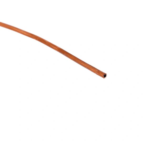 Kopparrör YD 4mm X ID 3mm för kylning HVAC 2m Mjuk