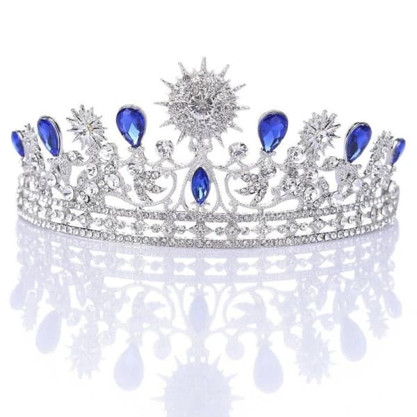 Tiara bröllop bröllop strass krona tiara pannband