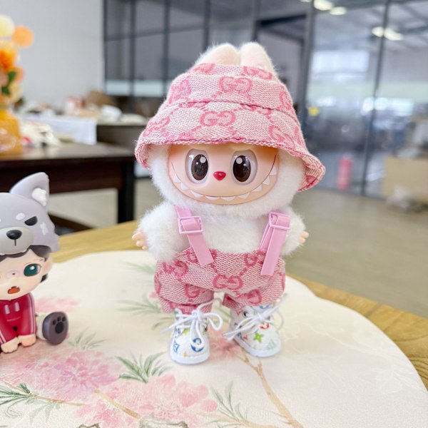 [HH]Labubu Tøj Blind Box Universal Siddende Stående Plysdukke Tilbehør Labubu Designer Tøj