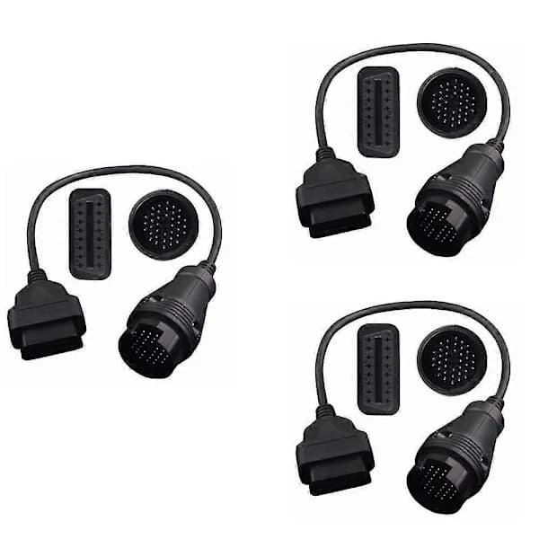 HA~För Benz Mb 38-pin til 16-pin Obd2 Obd Ii diagnostisk adapter