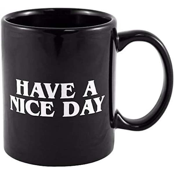 Ha en fin dag Kaffekrus Langfinger Morsom Kopp for Kaffe Melk Jue
