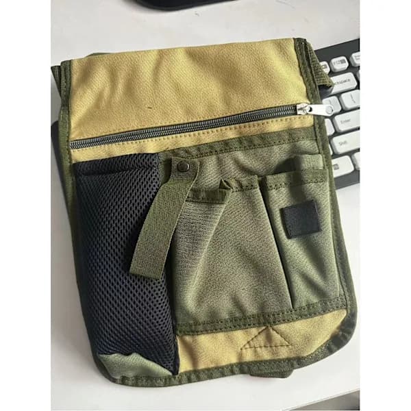 HA-Bekväm Unisex Gartnervest Blomsterhandler Taljetaske Værktøjstaske Hall