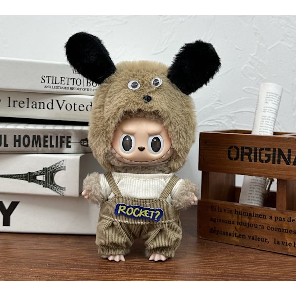 [HH] Labubu Tøjsæt med forskellige muligheder, der passer til V1V2V3 serien, sød plys ToUnique 1 (excluding dolls)