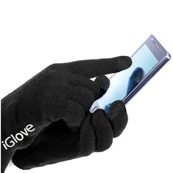 2-pack iGlove Varma Smart Touch handskar - Unisex - Svart - OneSize Rosa[GKS]