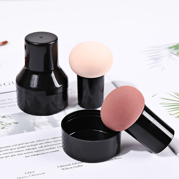 Mushroom Head Cosmetic Puff Foundation Makeup Sponge Powder Puff Smooth Sponge Multi torr & våt Skönhetssminkverktyg