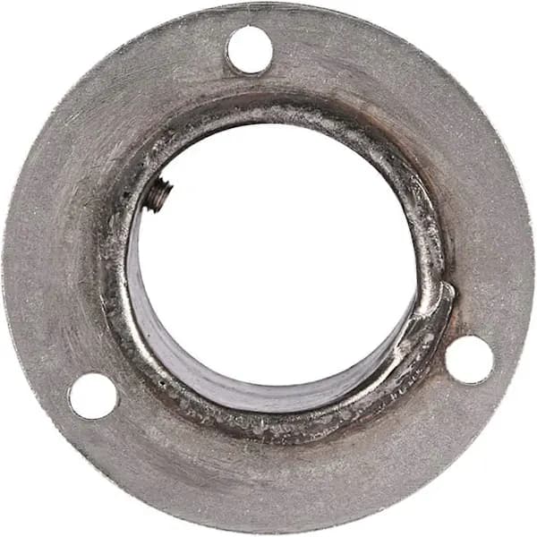HA-pakke med flensfester i rustfritt stål, kompatible med klesstang, 32 mm diameter, veggmontert feste